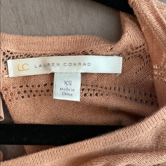 Lauren Conrad salmon poncho - Picture 2 of 4